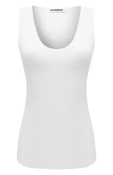 Хлопковый топ Jil Sander
