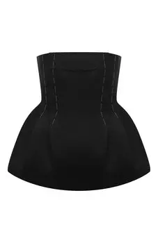 Хлопковый топ-корсет Nackiye