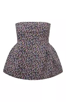 Хлопковый топ-корсет Nackiye