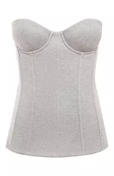 Хлопковый топ-корсет VETEMENTS