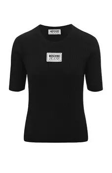 Хлопковый топ M05CH1NO Jeans