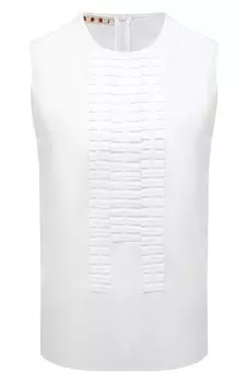 Хлопковый топ Marni