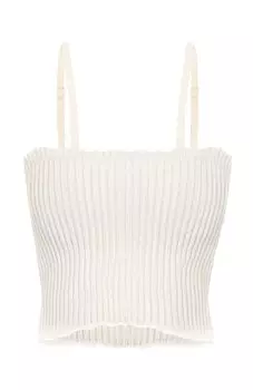 Хлопковый топ MM6