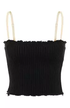 Хлопковый топ MM6