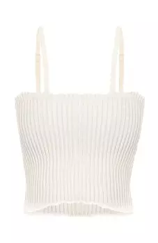 Хлопковый топ MM6