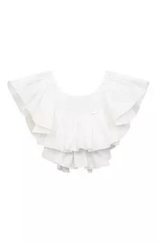 Хлопковый топ Monnalisa