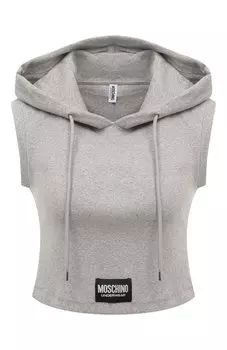 Хлопковый топ Moschino