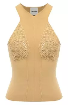 Хлопковый топ Nanushka