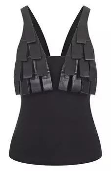 Хлопковый топ Nanushka