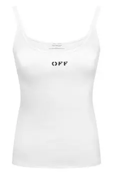 Хлопковый топ Off-White