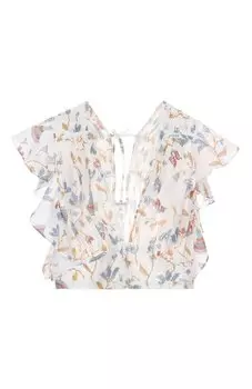 Хлопковый топ Poupette St Barth