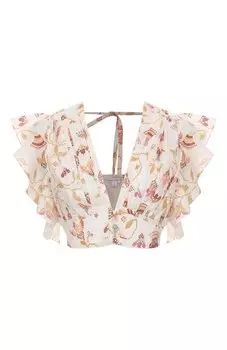 Хлопковый топ Poupette St Barth