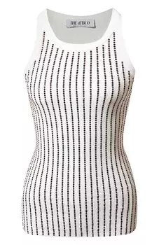 Хлопковый топ The Attico