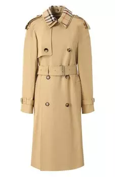 Хлопковый тренч Burberry