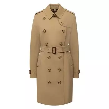 Хлопковый тренч Kensington Burberry