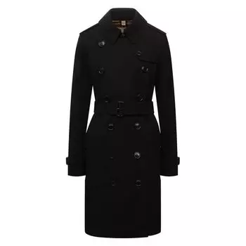 Хлопковый тренч Kensington Burberry