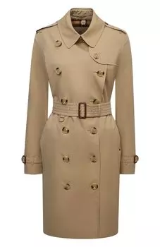 Хлопковый тренч Kensington Burberry