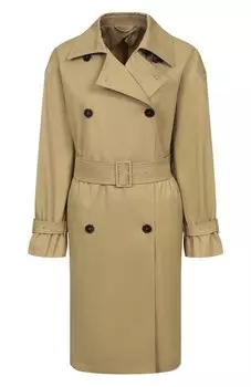 Хлопковый тренч Max Mara Studio