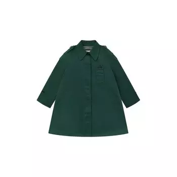 Хлопковый тренч MM6