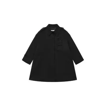 Хлопковый тренч MM6