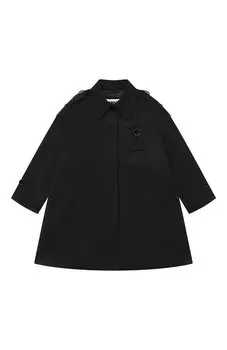 Хлопковый тренч MM6