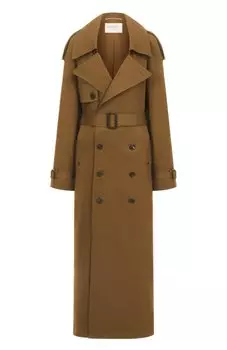 Хлопковый тренч Saint Laurent