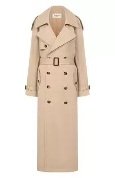 Хлопковый тренч Saint Laurent