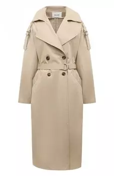 Хлопковый тренч Yves Salomon