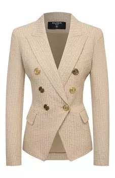Хлопковый жакет Balmain