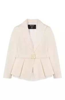Хлопковый жакет Balmain