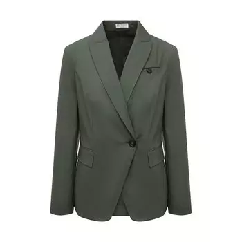 Хлопковый жакет Brunello Cucinelli