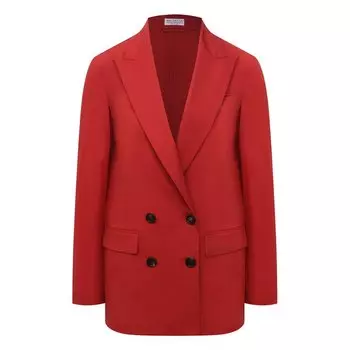 Хлопковый жакет Brunello Cucinelli