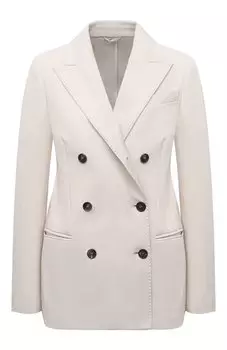Хлопковый жакет Brunello Cucinelli