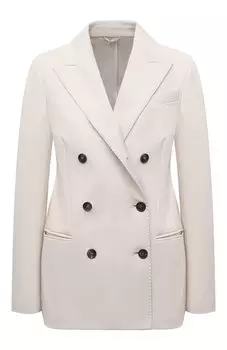 Хлопковый жакет Brunello Cucinelli