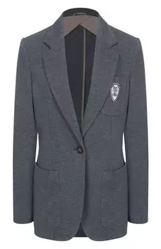 Хлопковый жакет Brunello Cucinelli