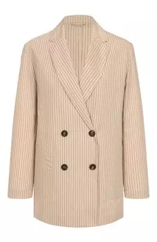 Хлопковый жакет Brunello Cucinelli