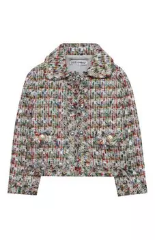 Хлопковый жакет Dolce & Gabbana
