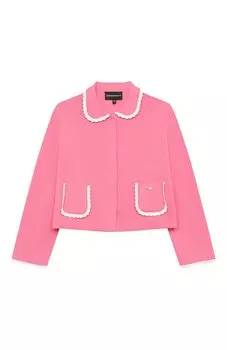 Хлопковый жакет Emporio Armani