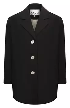 Хлопковый жакет Ganni