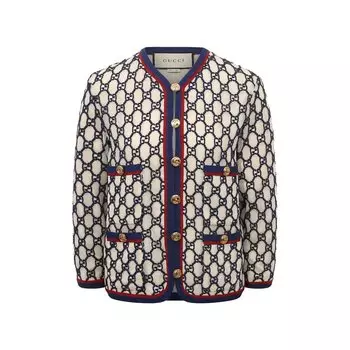 Хлопковый жакет Gucci