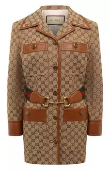 Хлопковый жакет Gucci