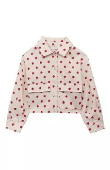 Хлопковый жакет Monnalisa