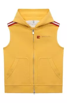 Хлопковый жилет Brunello Cucinelli