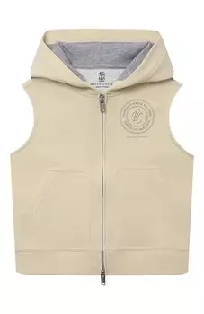 Хлопковый жилет Brunello Cucinelli