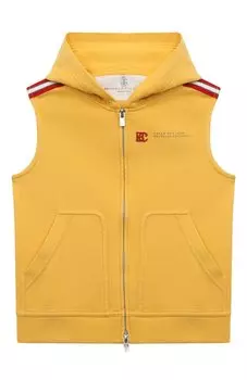 Хлопковый жилет Brunello Cucinelli