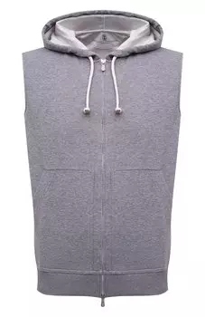 Хлопковый жилет Brunello Cucinelli