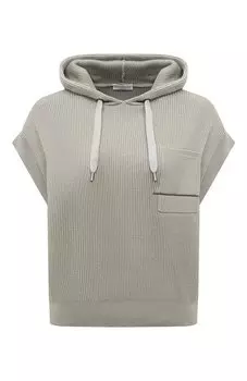 Хлопковый жилет Brunello Cucinelli