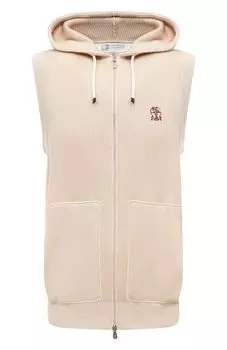 Хлопковый жилет Brunello Cucinelli