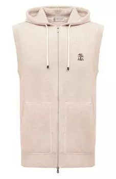 Хлопковый жилет Brunello Cucinelli