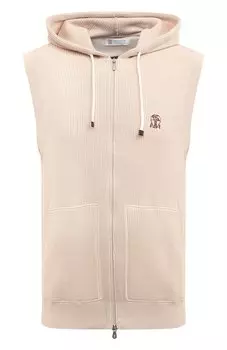 Хлопковый жилет Brunello Cucinelli